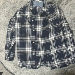Blue flannel